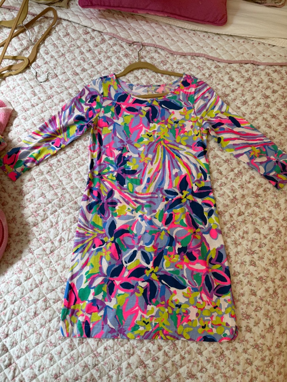 Lilly Pulitzer 3/4 sleeve dress